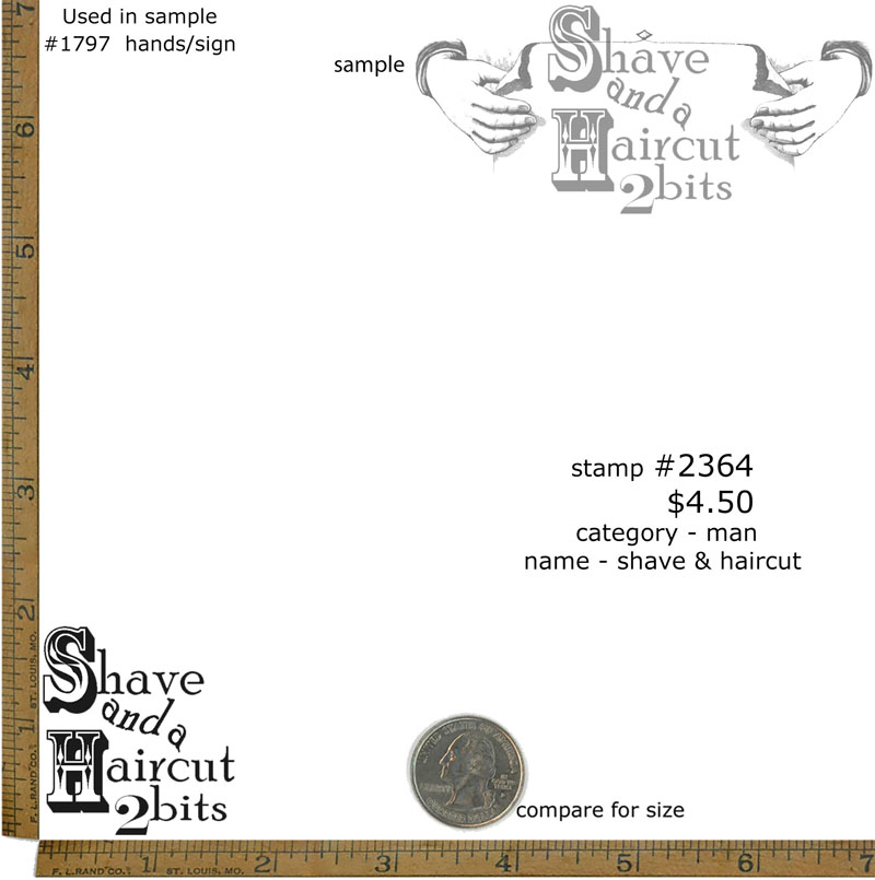 #2364 - Shave & Haircut - Man